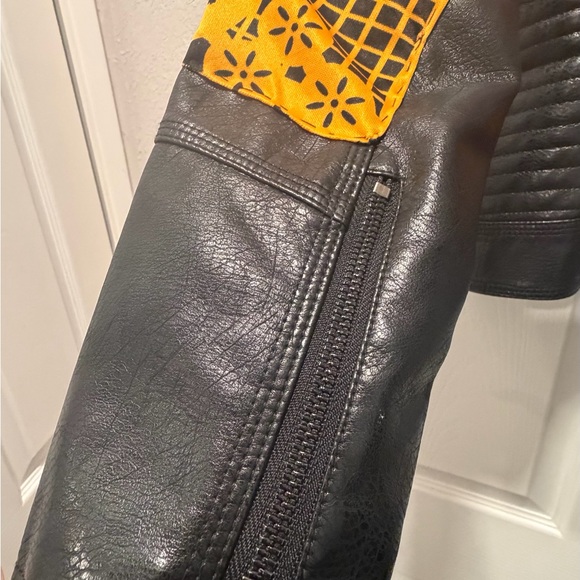 Black Mexican Skull Jacket with Colorful Accents - Picture 3 of 4